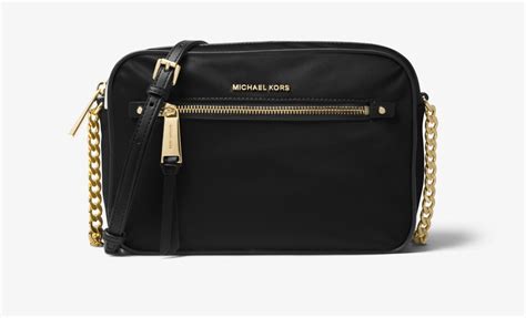 michael michael kors polly large nylon crossbody bag|Michael Kors kinginton crossbody bag.